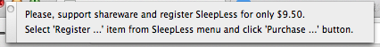 Sleepless 广告
