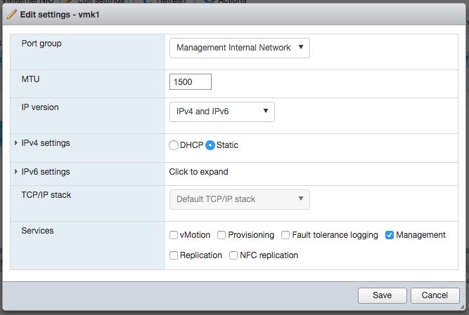 ESXi 连接到内网