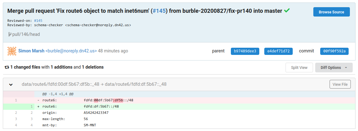 Errorneous IPv6 Block Happened Again