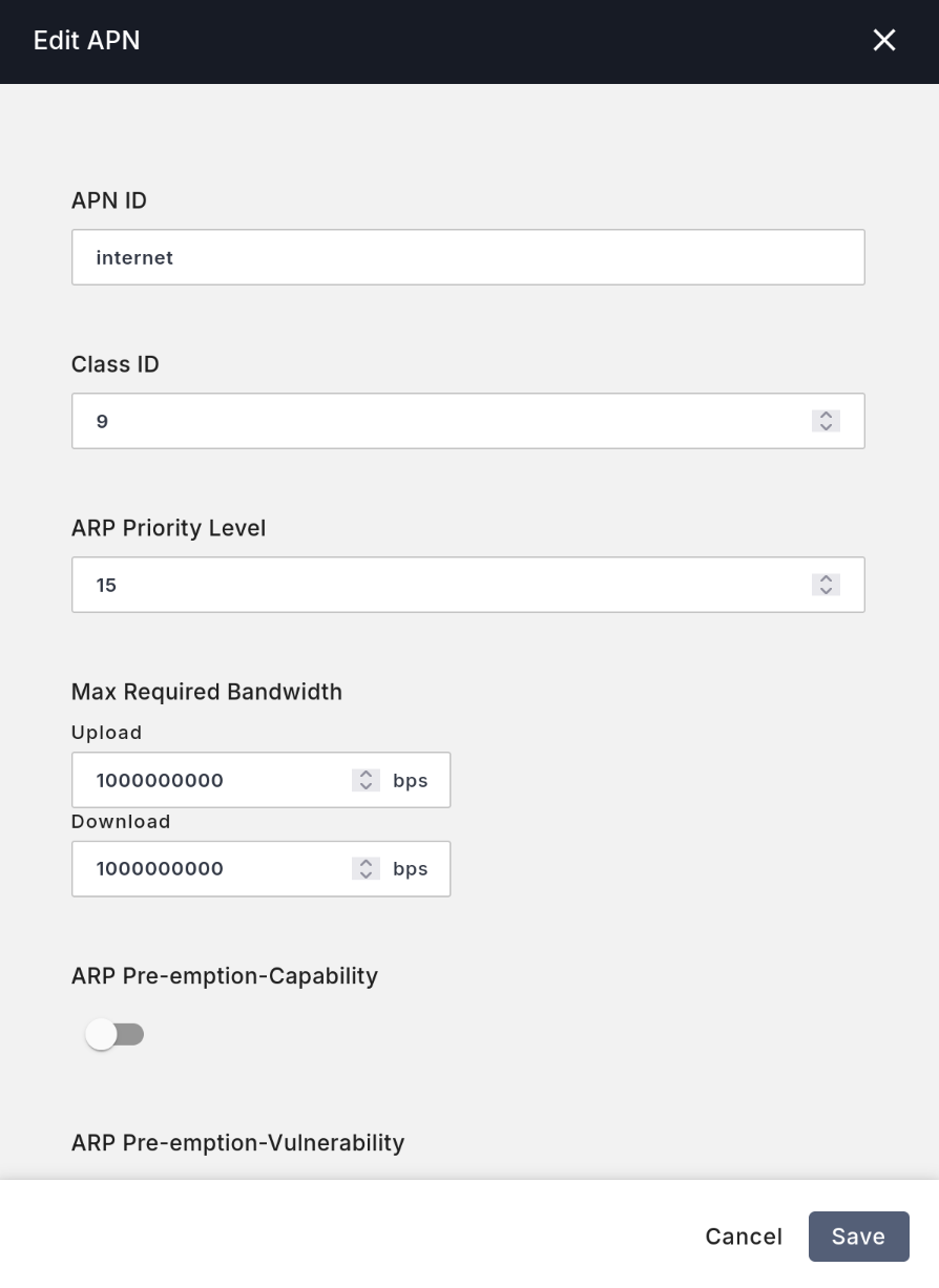 Magma Add APN Interface