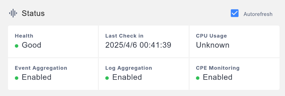 Magma Access Gateway Status Interface